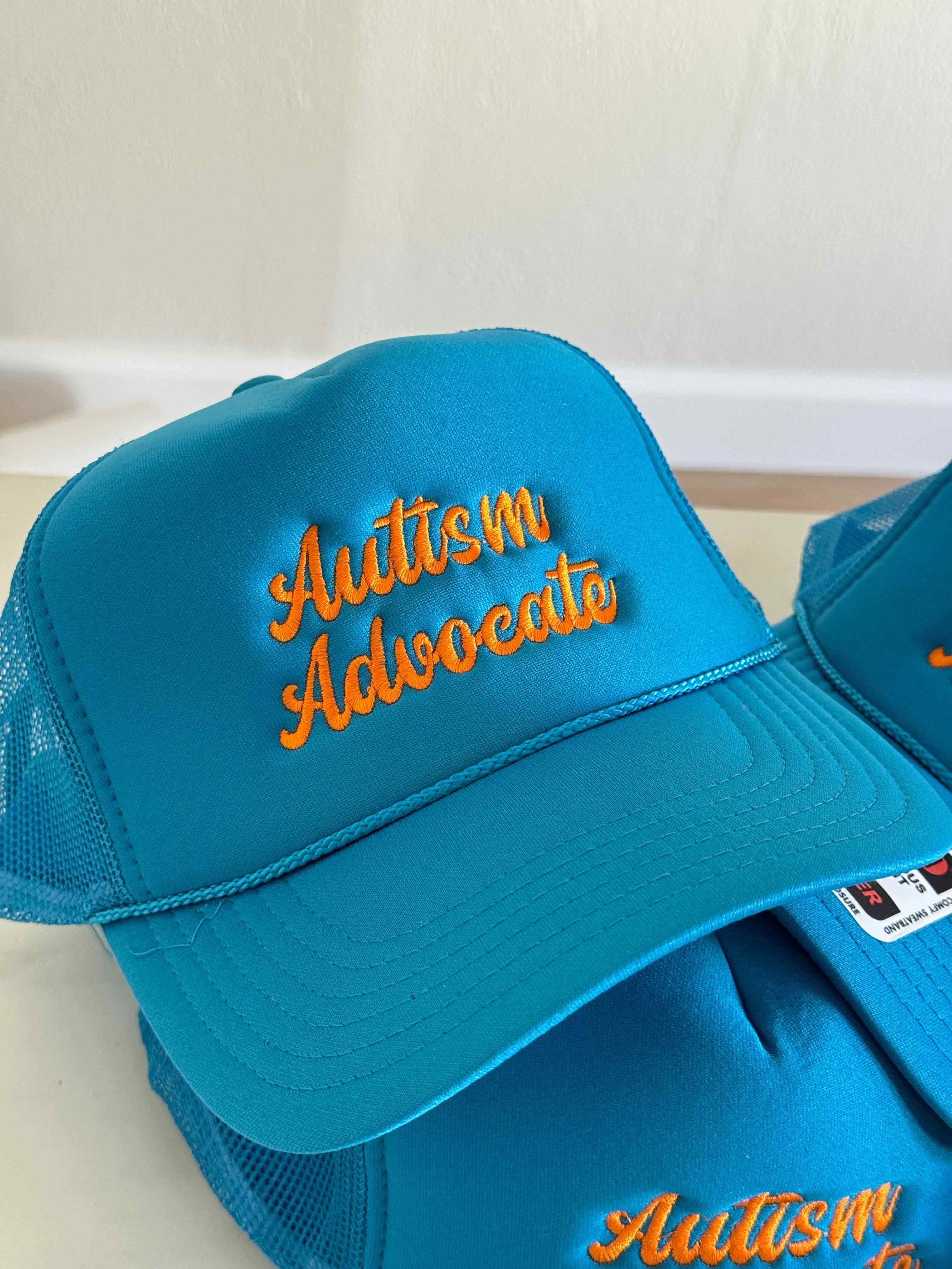 Autism Advocate Embroidered Trucker