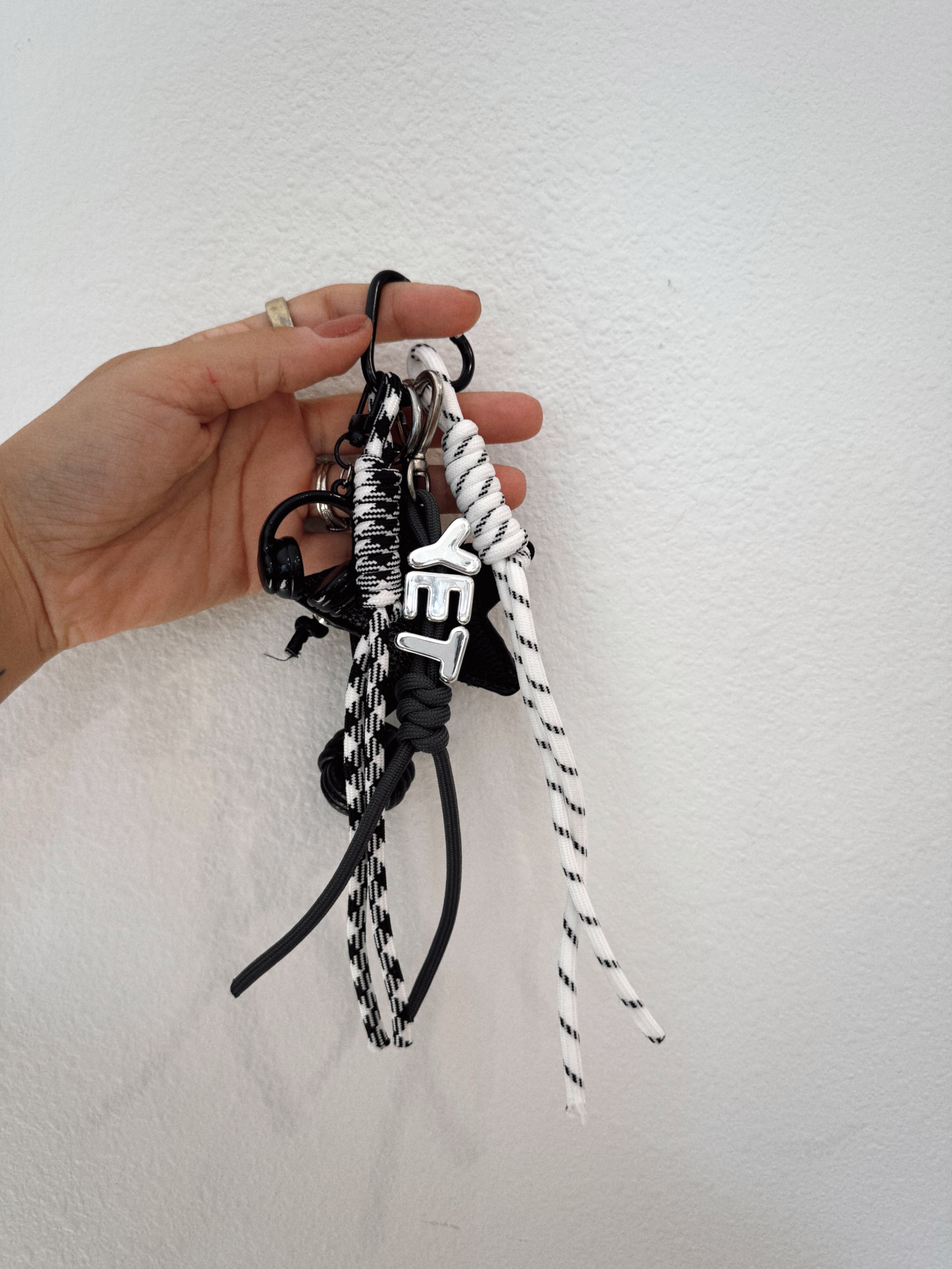 “Yet" Rope Bag Charm