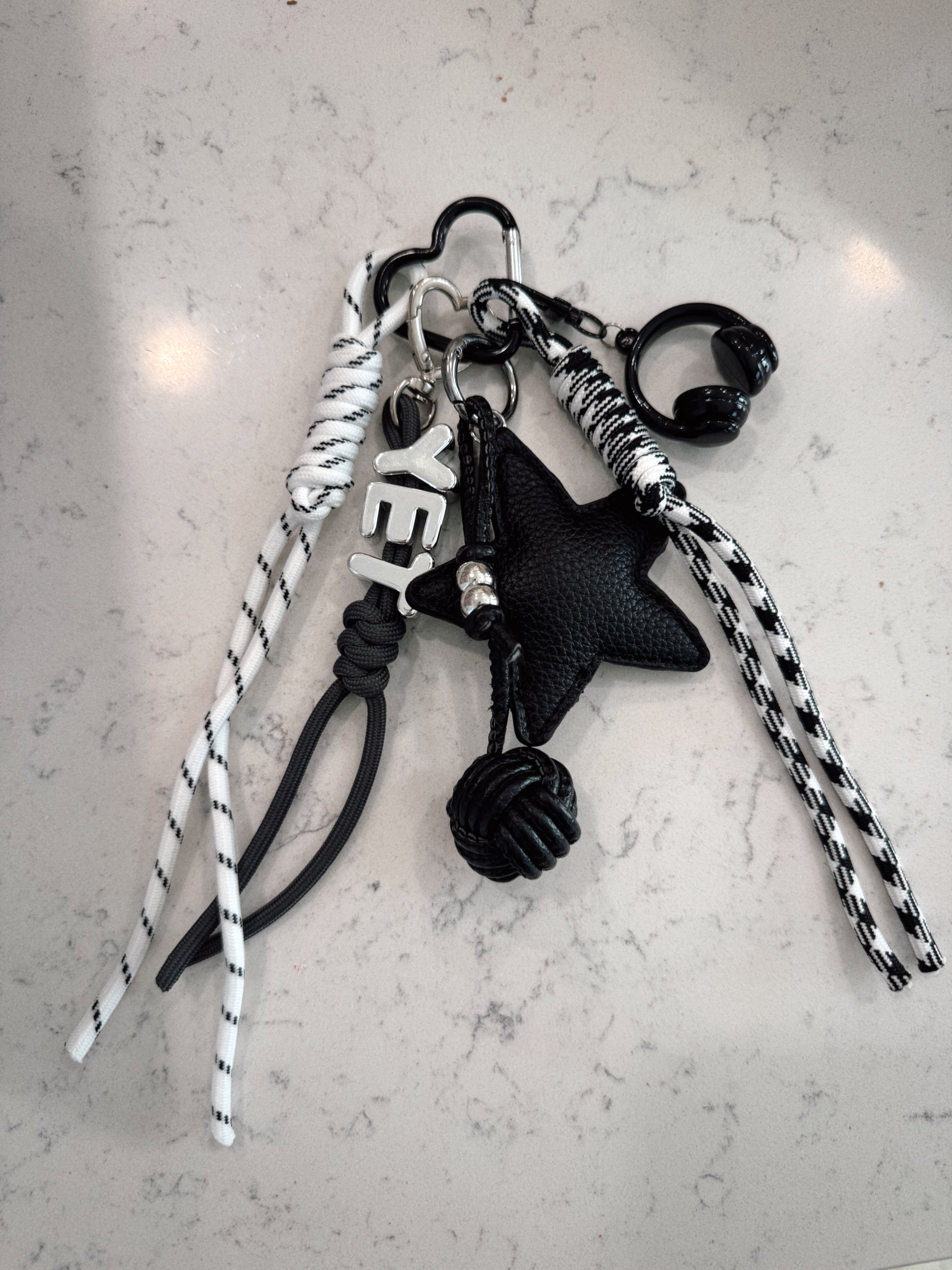 “Yet" Rope Bag Charm