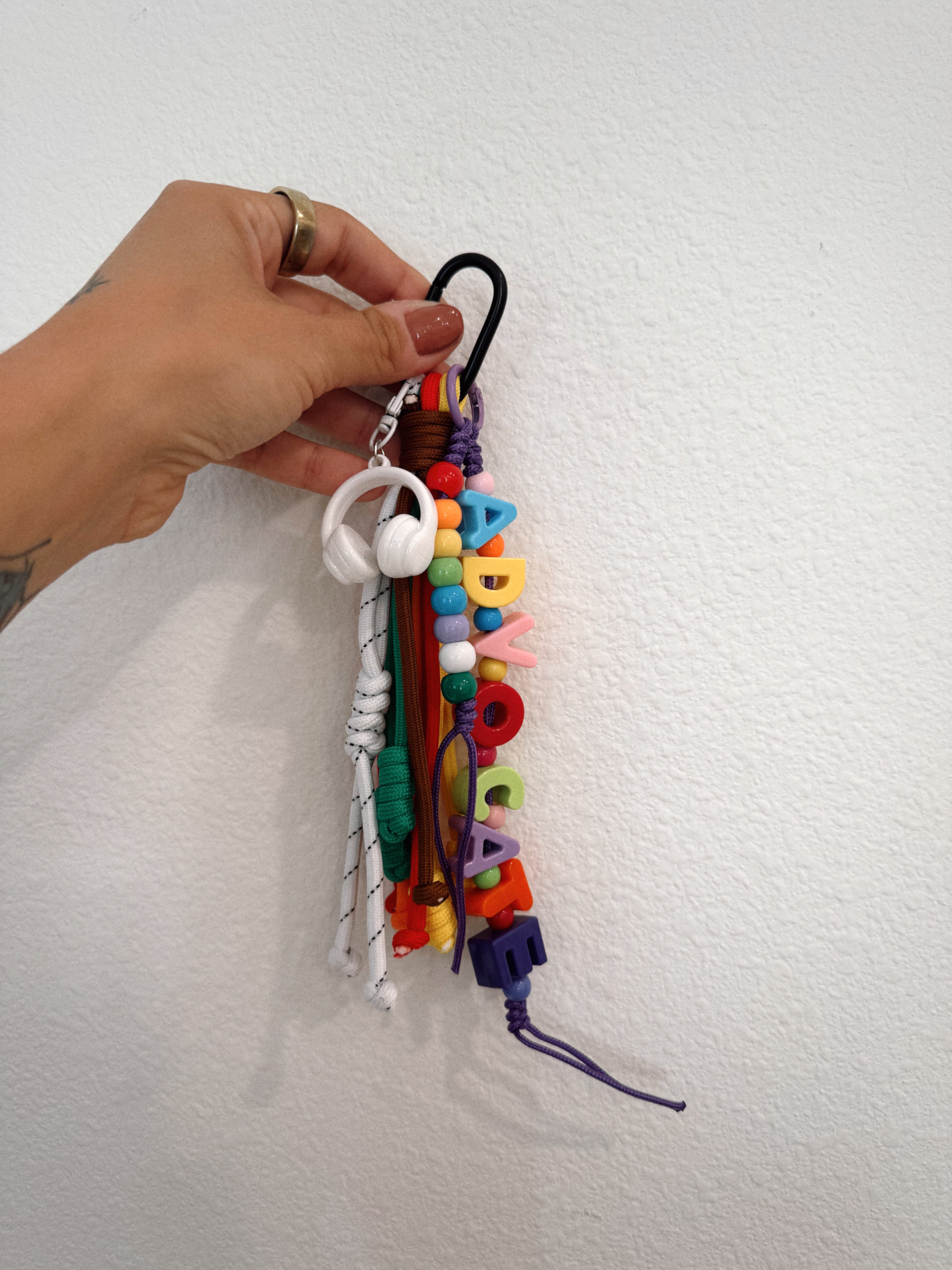 “Advocate” Rope Bag Charm