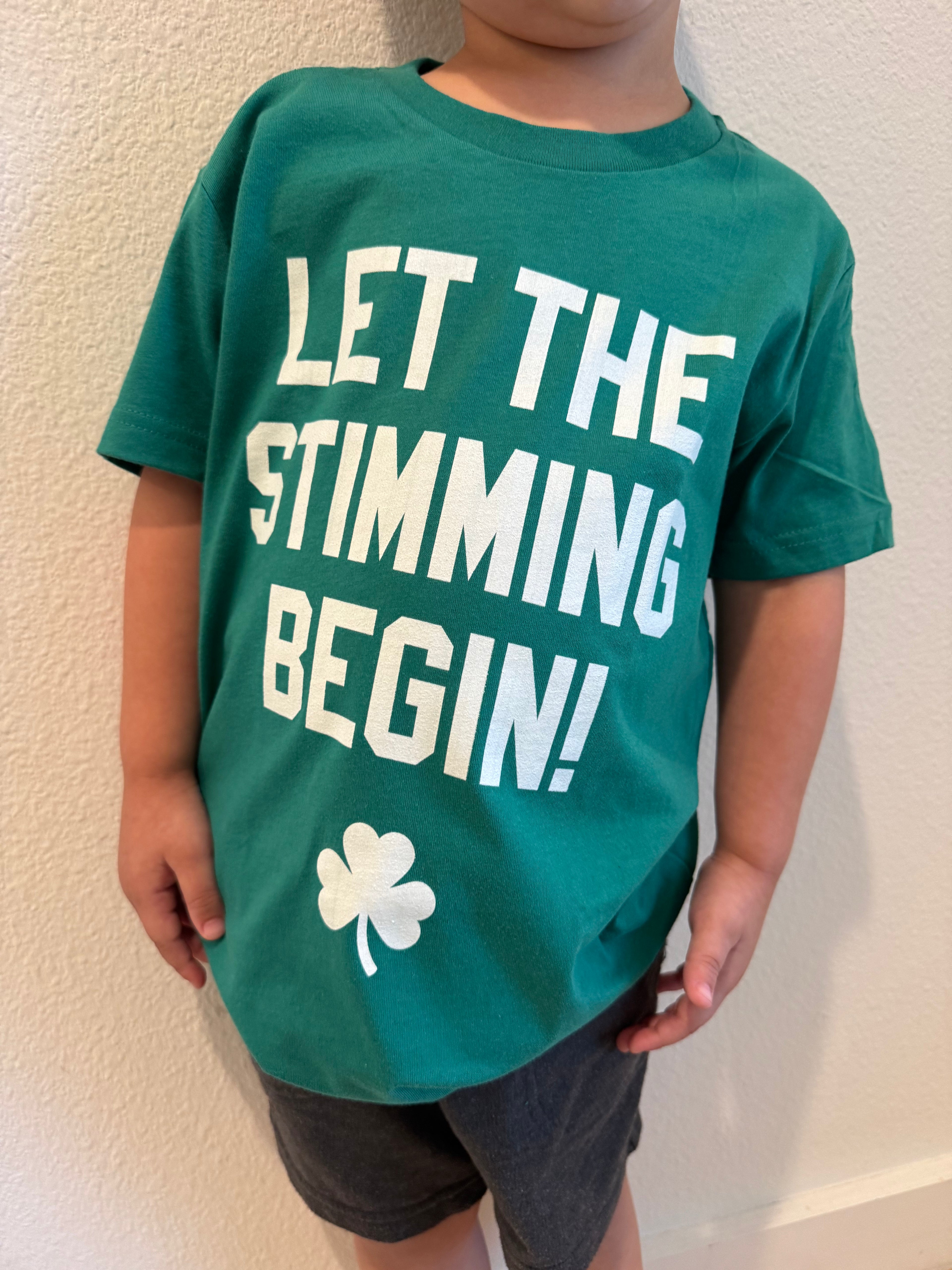 Youth Bella Canvas "Let The Stimming Begin" T-Shirt