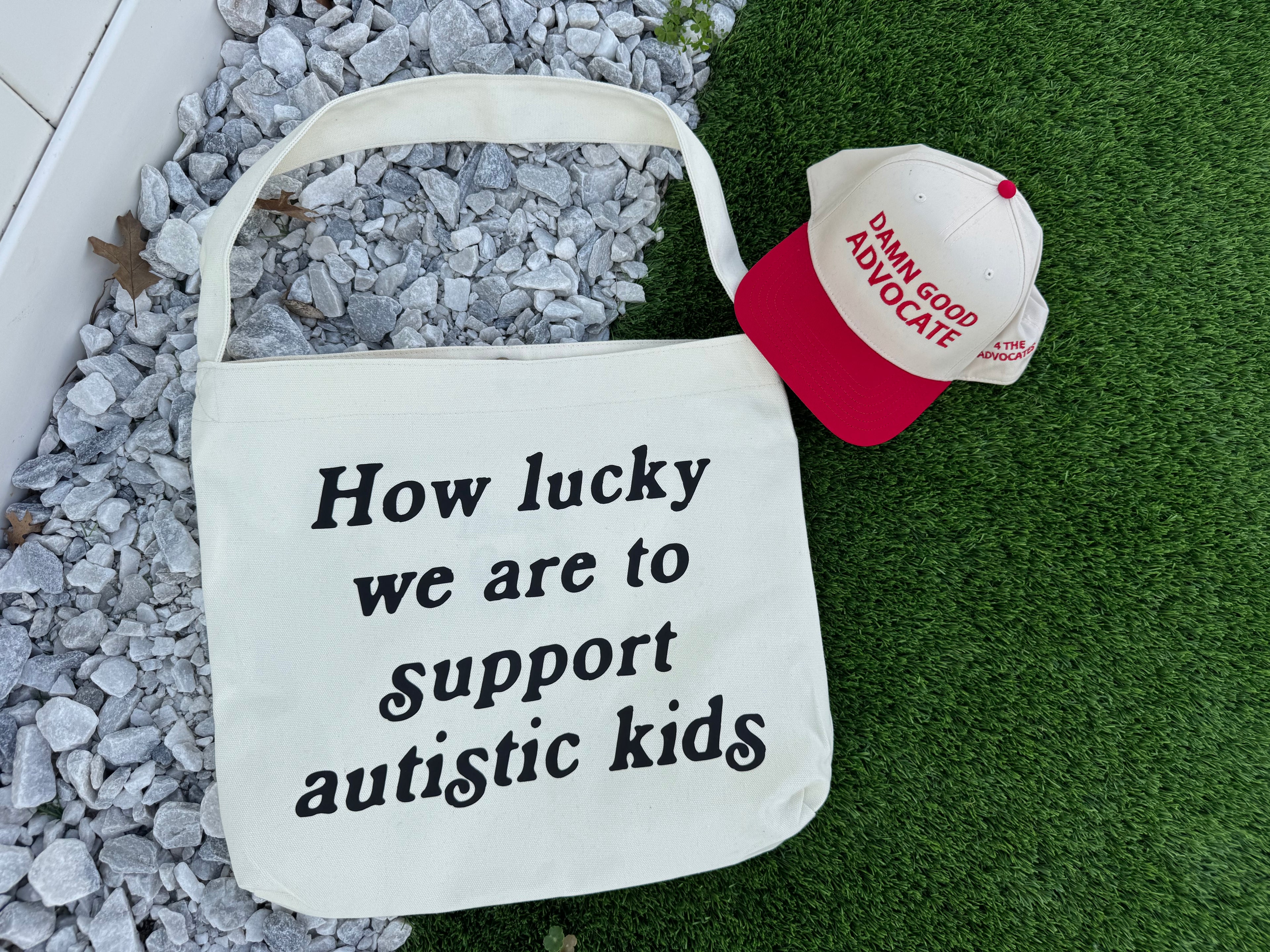 How Lucky We Are Tote Bag