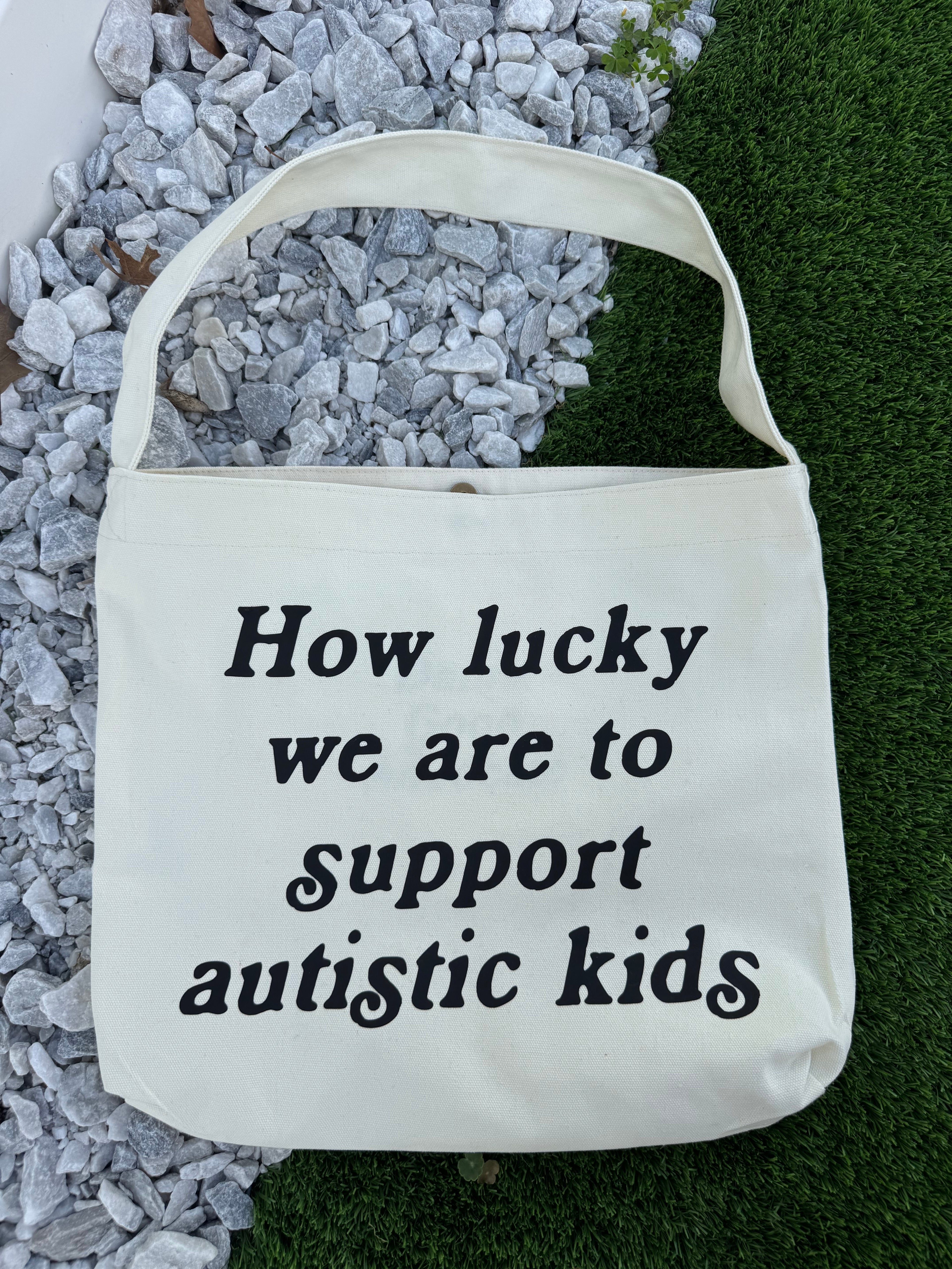 How Lucky We Are Tote Bag