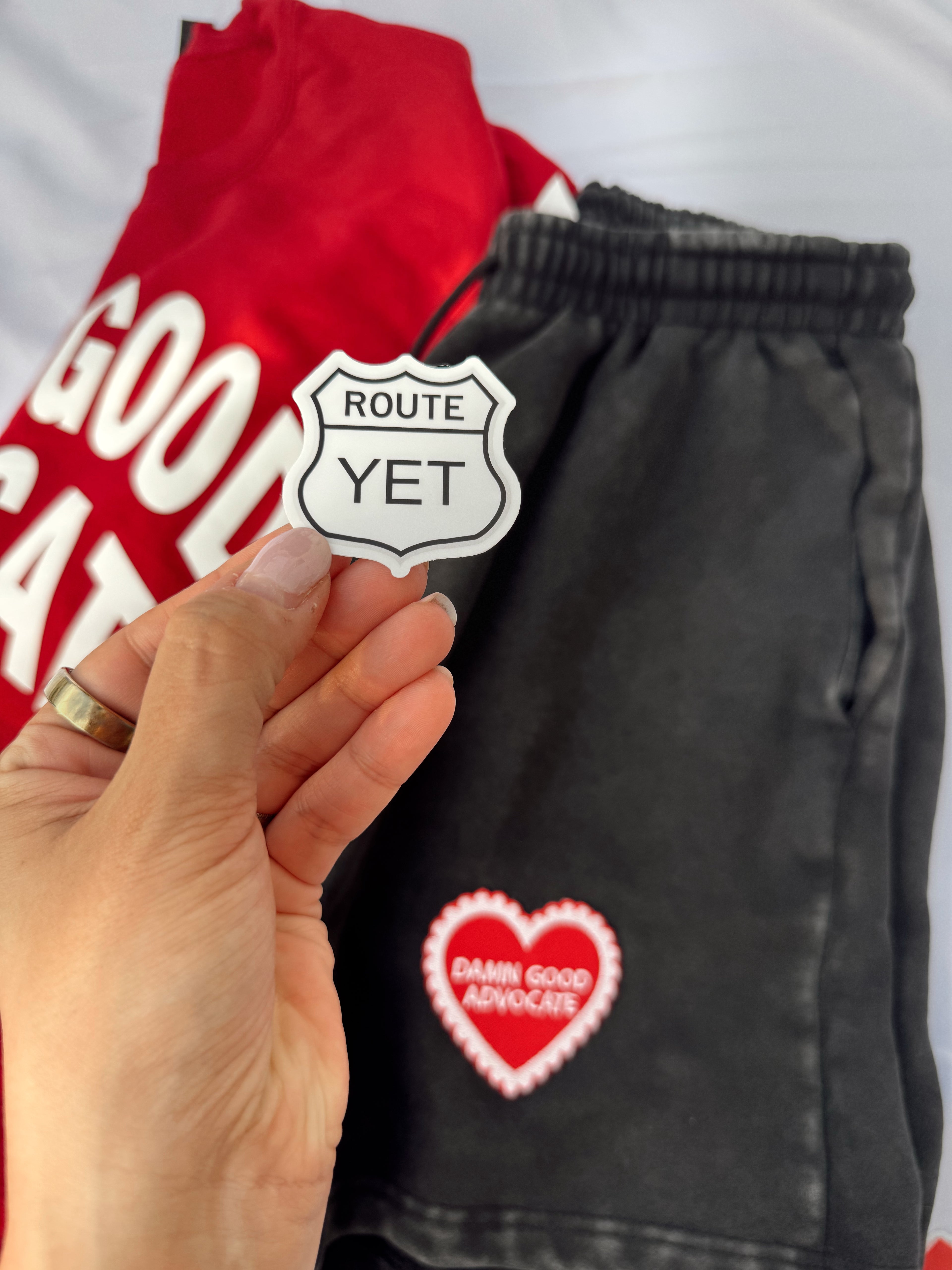 "Route YET" Matte Sticker