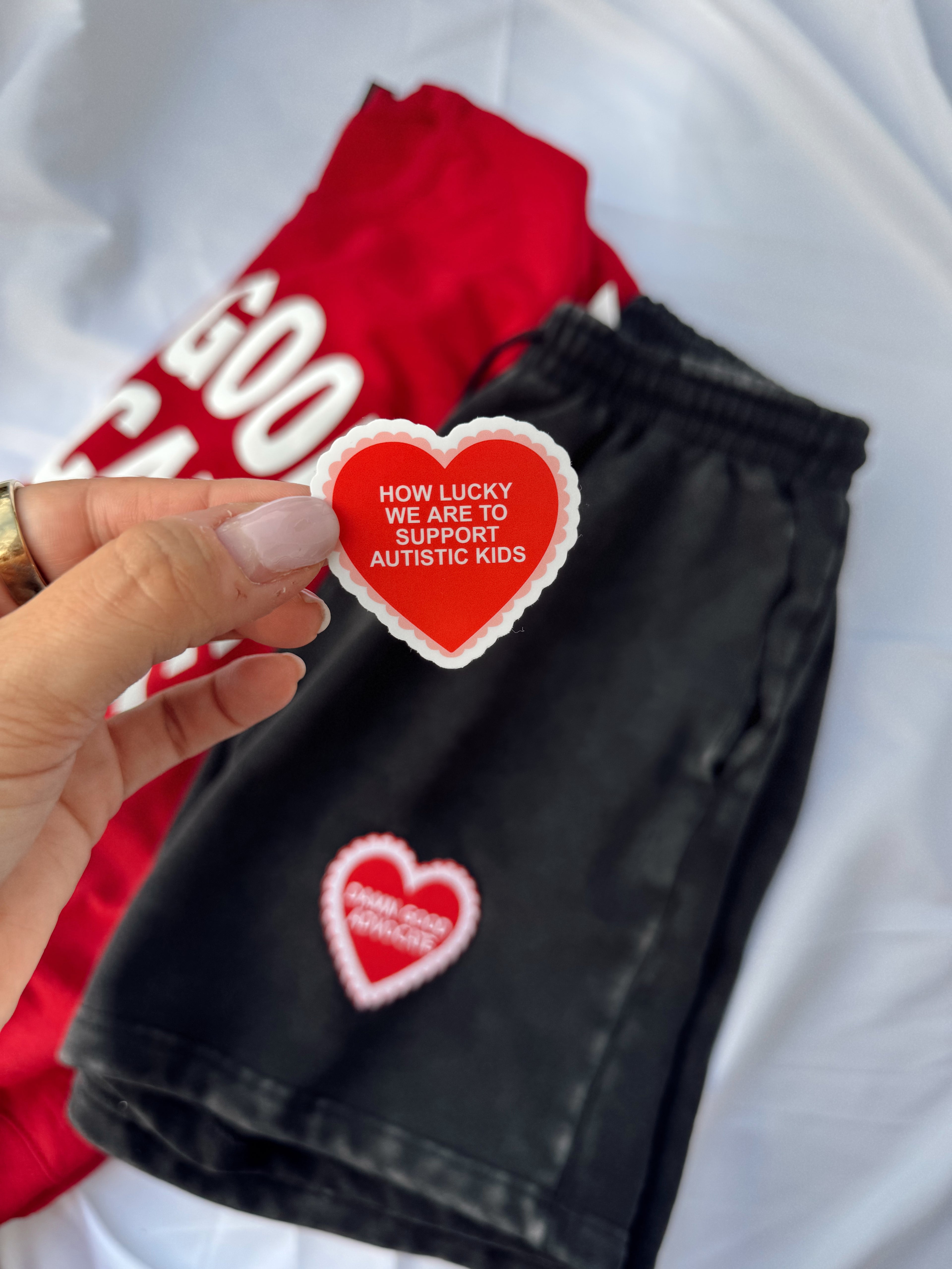 "How Lucky We Are" Matte Sticker