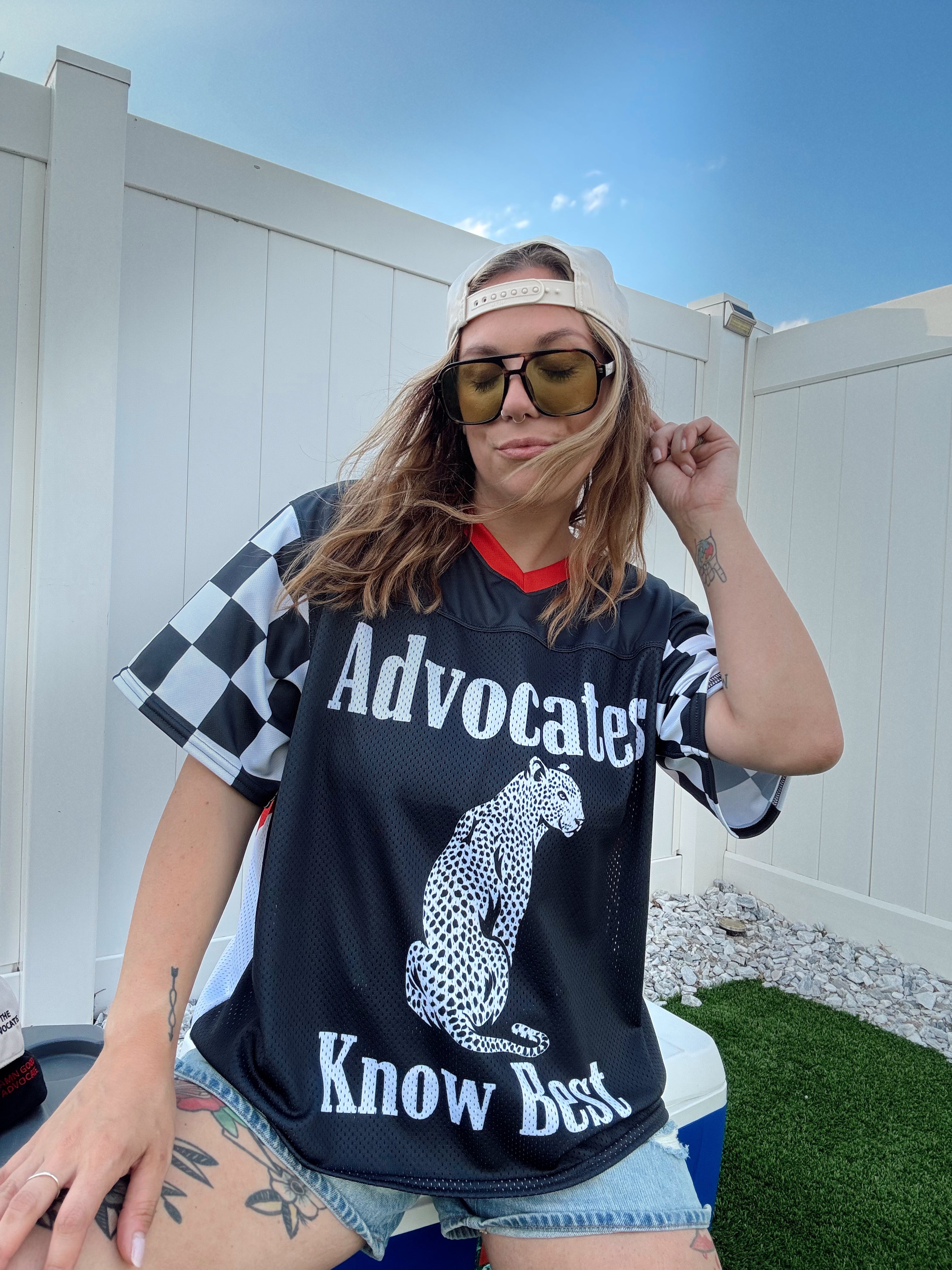 Race "Advocates Know Best" Boxy Jersey