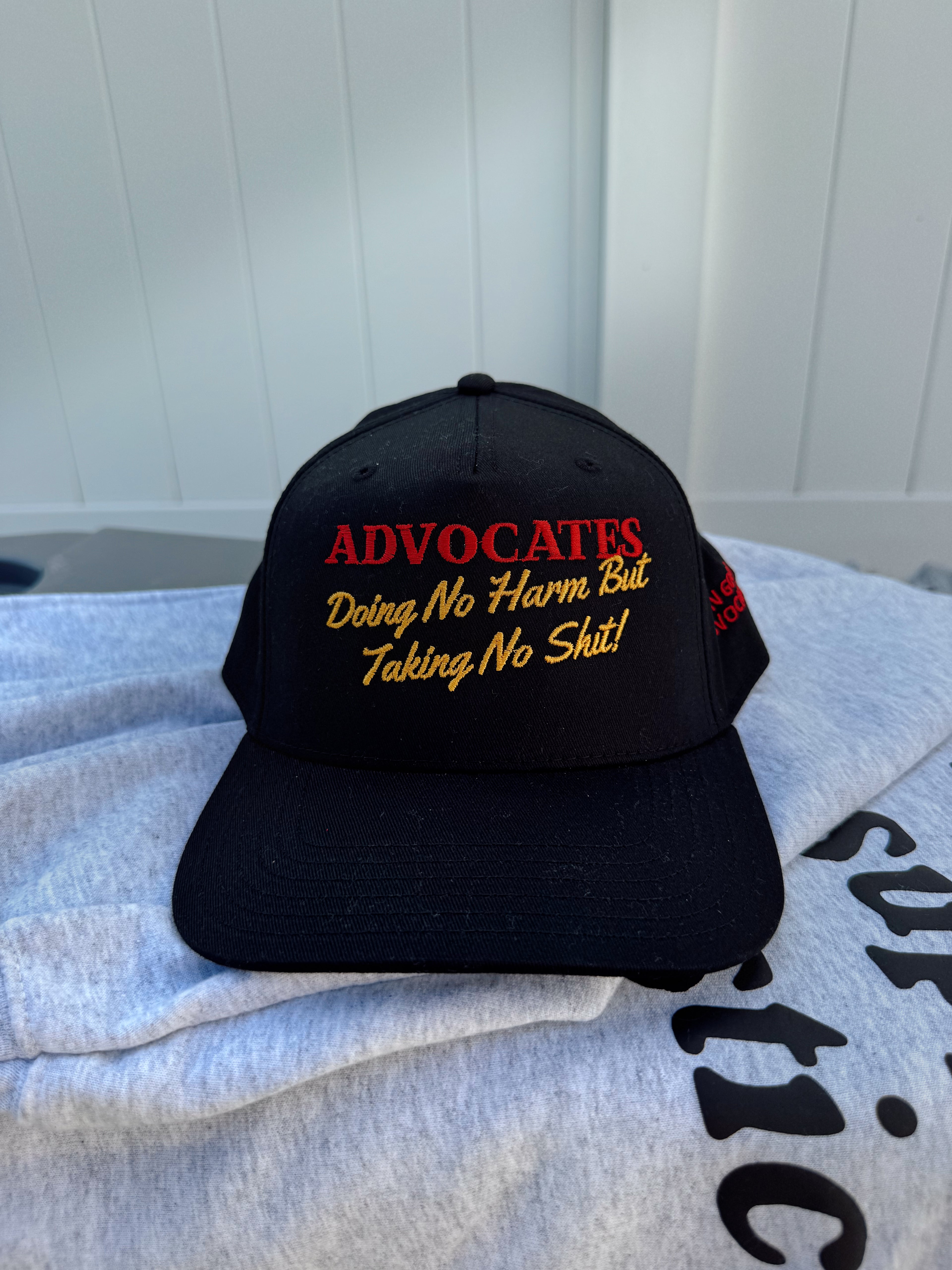 "Do No Harm" Embroidered Hat